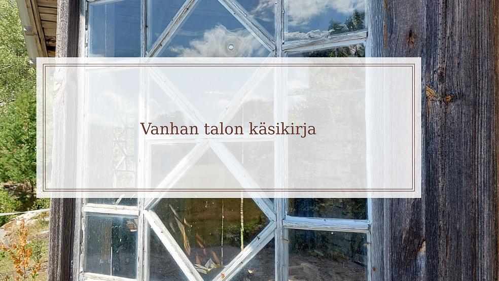 Vanhan talon käsikirja by Pohjatalo 1866